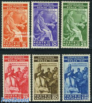 1935, Jurists congress 6v