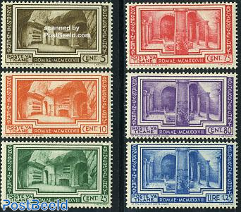 1938, Archeologic congress 6v