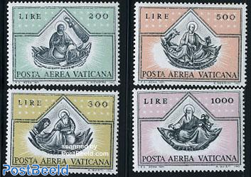 Airmail definitives 4v