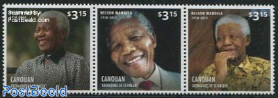 Canouan, Nelson Mandela 3v [::]