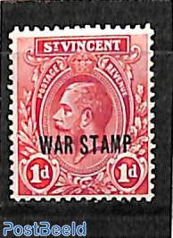 WAR STAMP, Small P 1v