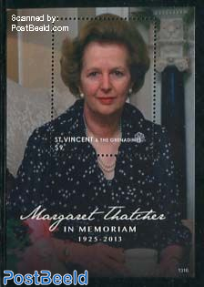 Margaret Thatcher s/s