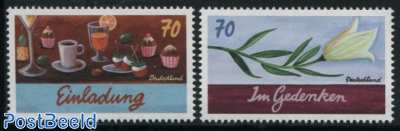 Greeting Stamps 2v