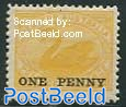 ONE PENNY Overprint 1v