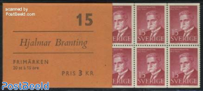 Hjalmar Branting booklet