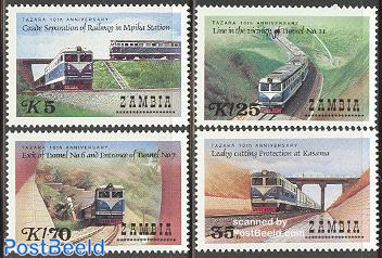 Tanzania-Zambia railway 4v